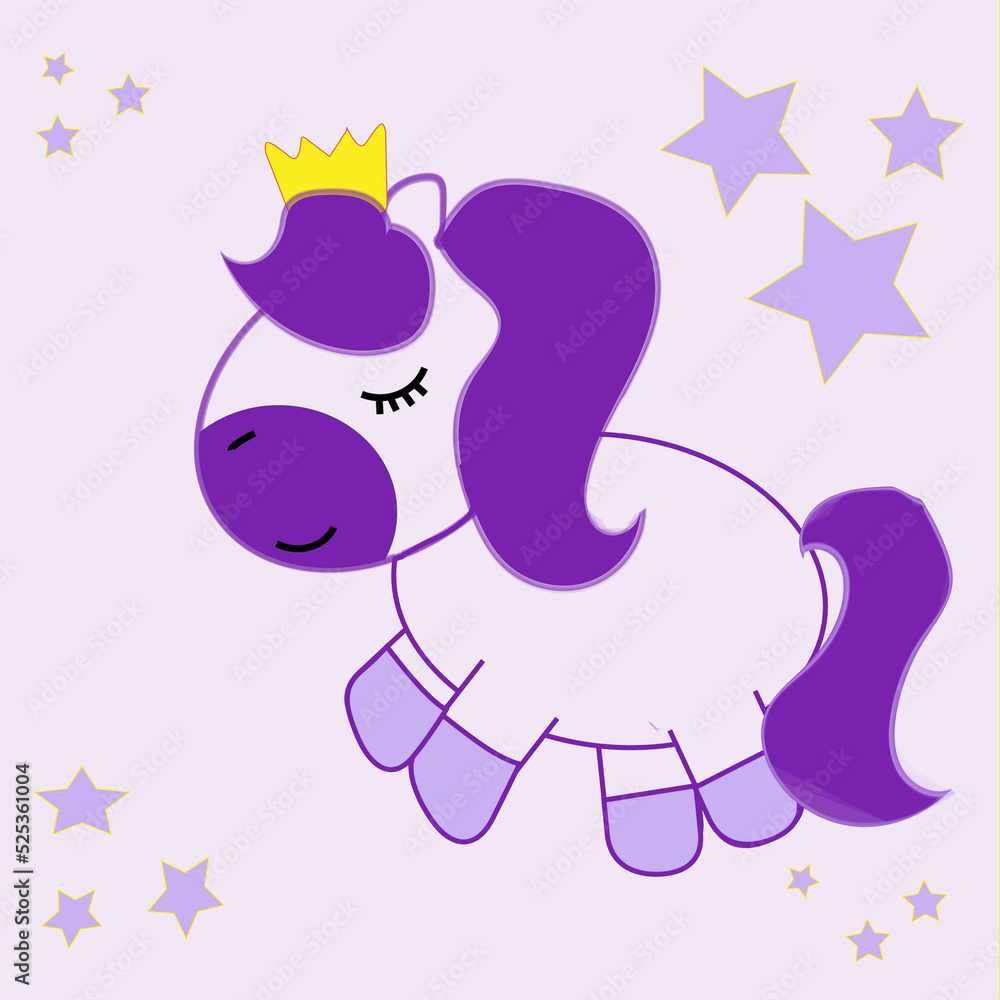 pony princess doodle style, magic pony pony princess doodle style, magic pony