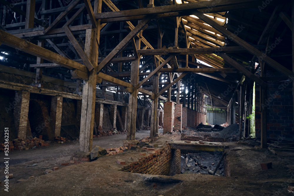 Abandoned brickyard Abandoned brickyard