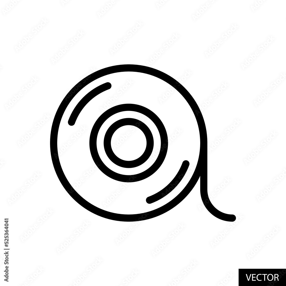 Roll of adhesive tape, Duct tape, Masking tape, Glue sticky tape vector