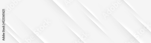 Elegant white abstract background with shiny lines. Minimal diagonal stripes design. Modern simple graphic texture element. Smooth and clean subtle vector illustration. Suit for cover, header, web