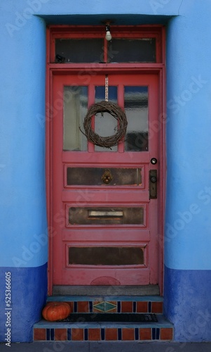 old red door