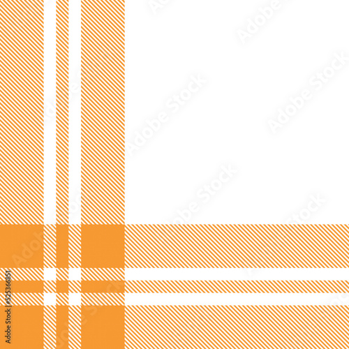 Orange Minimal Plaid textured Seamless Pattern
