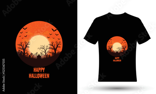 Happy Halloween t shirt design 16