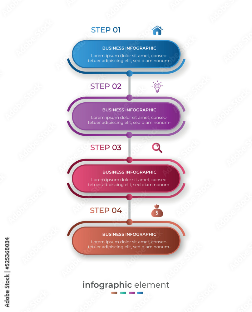 Gradient business timeline infographic element and minimal presentation design
Gradient business timeline infographic element and minimal presentation design