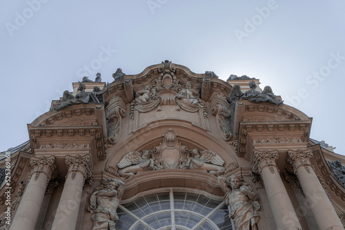 The facade of Vajdahunyad Castle