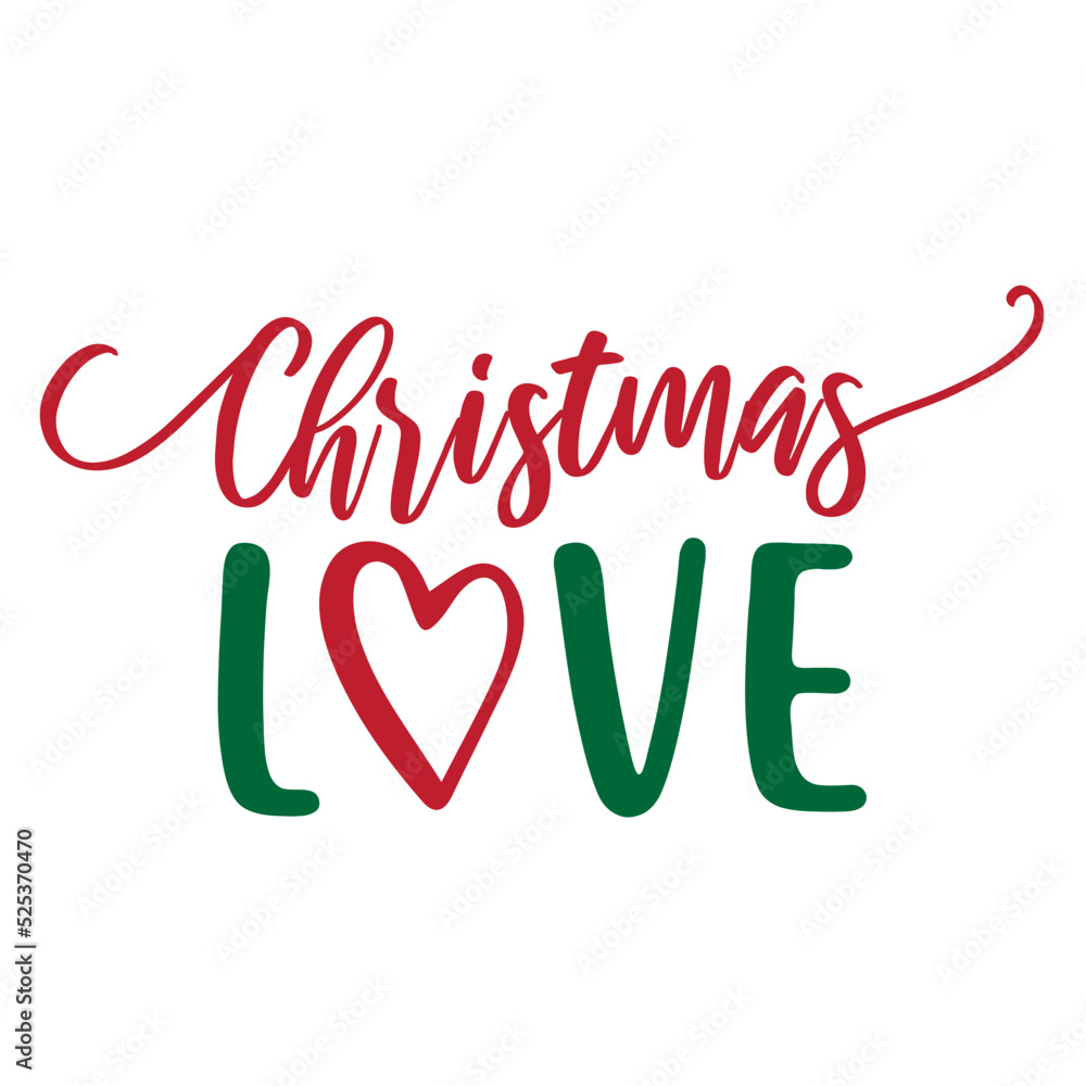 Christmas Love svg