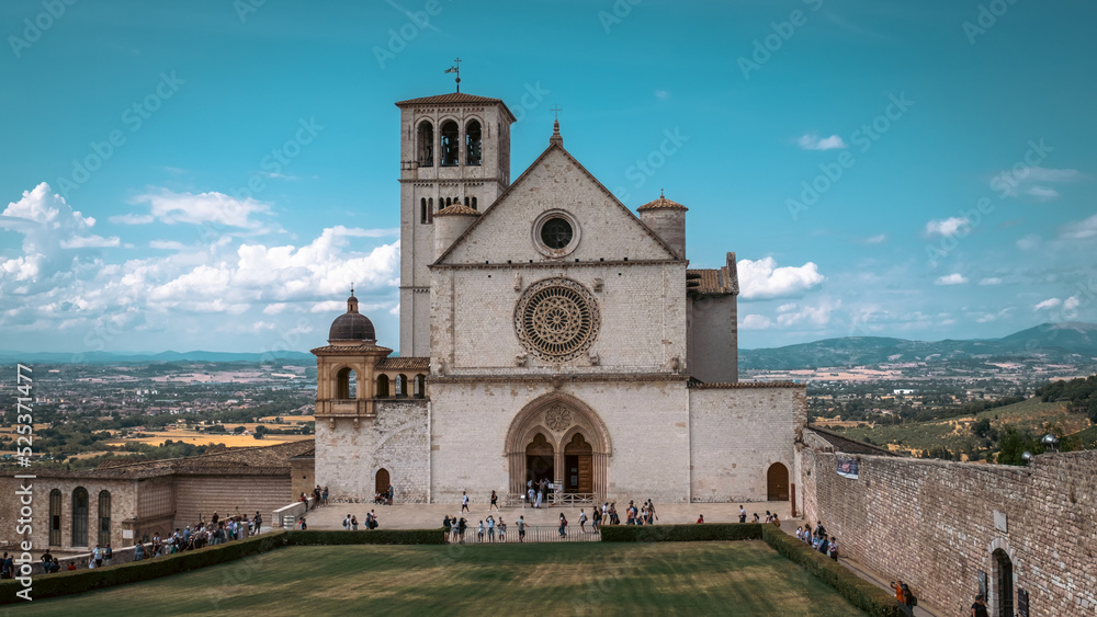 San Assisi church in Umbria -- Italy
