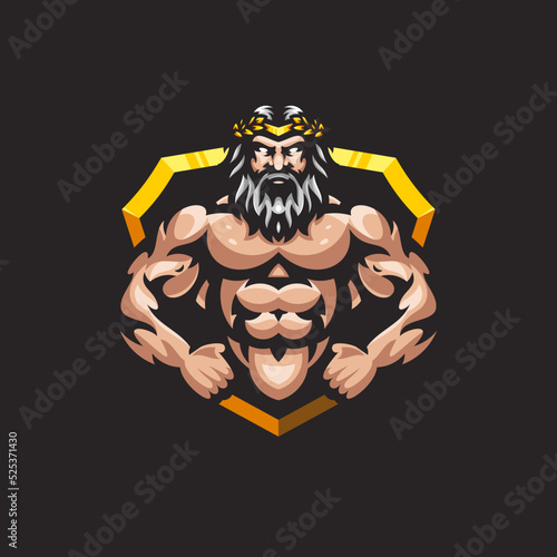 ZEUS MASCOT LOGO