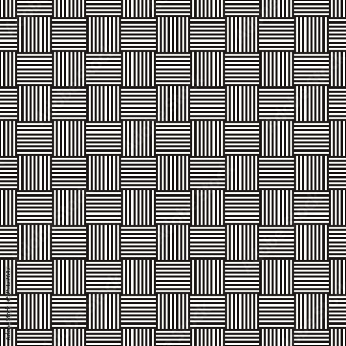 Vector Geometric Abstract Seamless Monochrome Pattern Texture Repeating Background