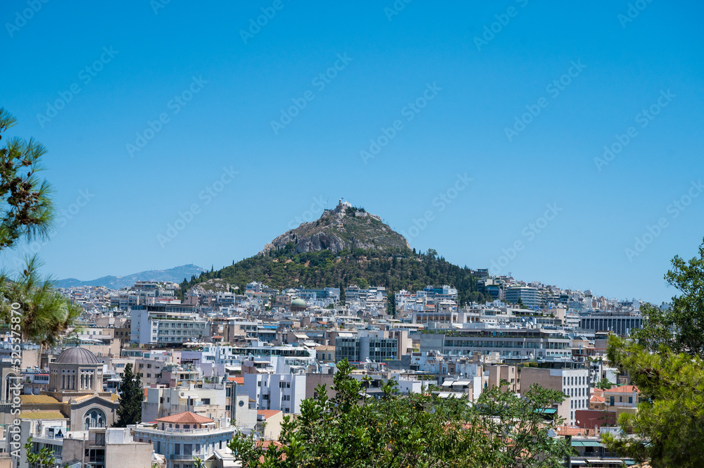 Views of beautiful Athens