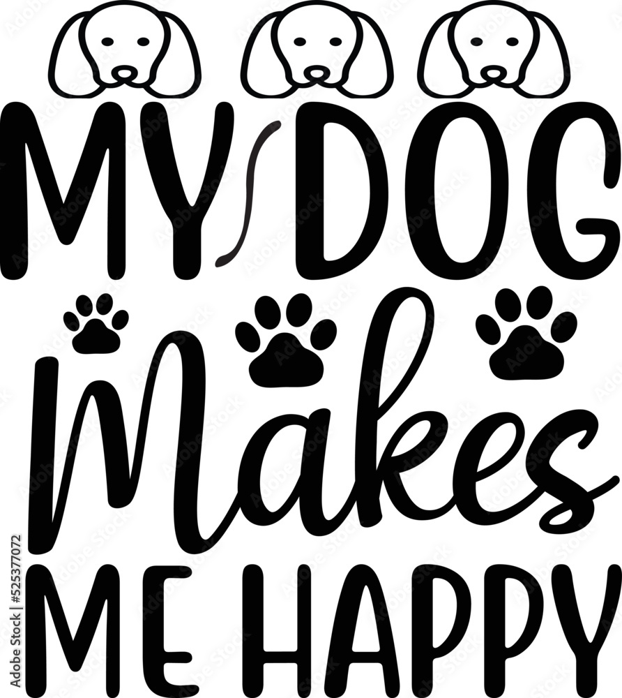 dog svg design cut file dog svg design cut file
