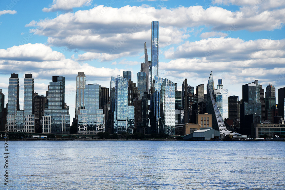 Naklejka premium New York city skyline