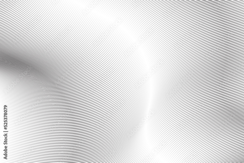 Abstract wavy gray stream element for design on a white background isolated. You can use for Web, Desktop background, Wallpaper, Business banner, poster. Wave with lines created using blend tool. Abstract wavy gray stream element for design on a white background isolated. You can use for Web, Desktop background, Wallpaper, Business banner, poster. Wave with lines created using blend tool.