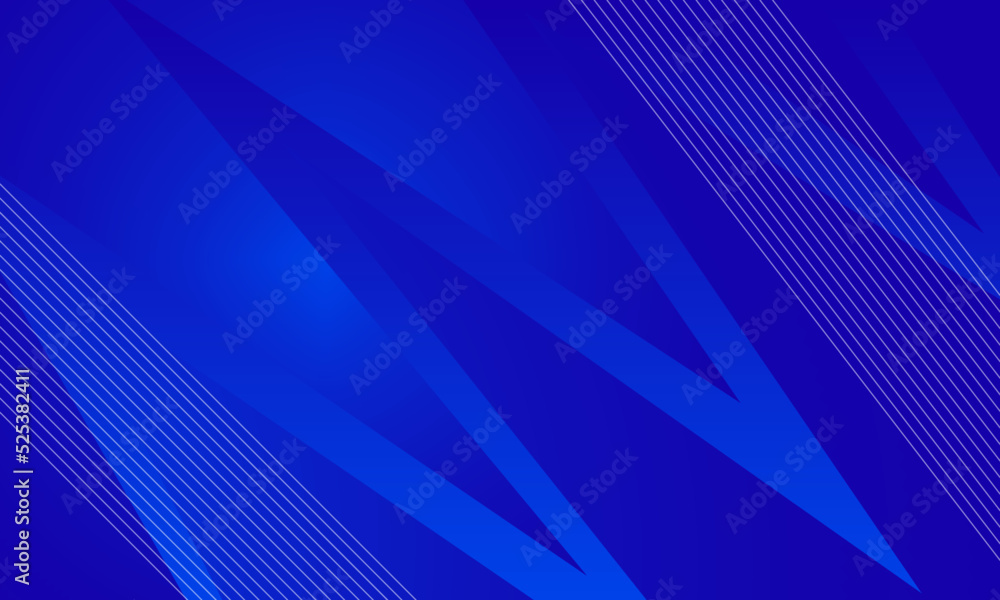Abstract Blue Gradient Futuristic Zigzag Background Effect Design