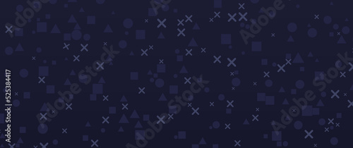 Seamless game line icons pattern, game controller button icons pattern, suitable for background, game theme background, game theme backdrop, game banner, game card design