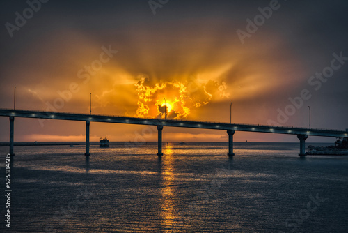 Sunset bridge