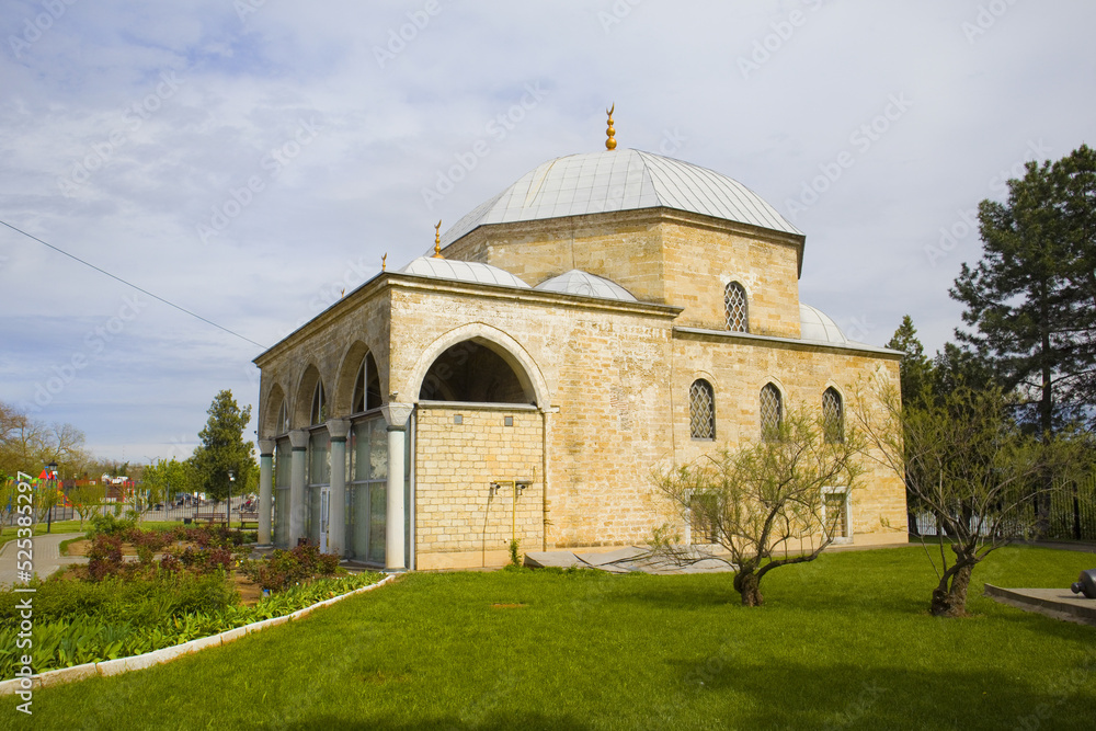 Old turkish mosque (now Diorama Sturm Fortress of Izmail) in Izmail, Ukraine