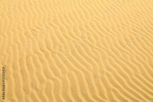 Desert sand texture - wind pattern © Tupungato