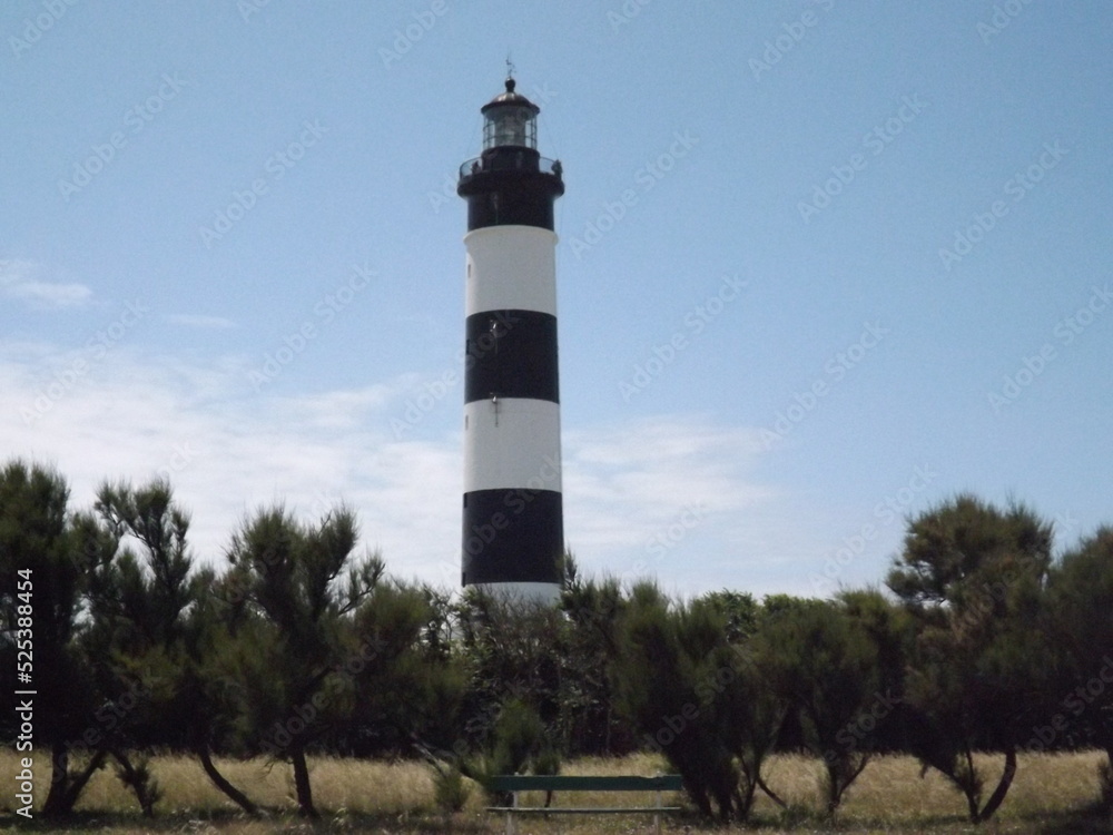Zoom sur le phare de Chassiron- Île d'Oléron