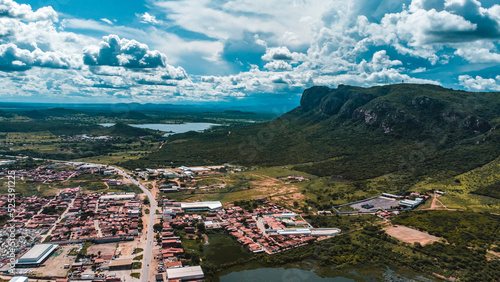 Sertão Caatinga Serra Talhada Pernambuco Triunfo Pernambucano Paisagem Cidade Igreja Lampião Natureza Construção Xaxado Forró PE Brazil Viagem Drone photo