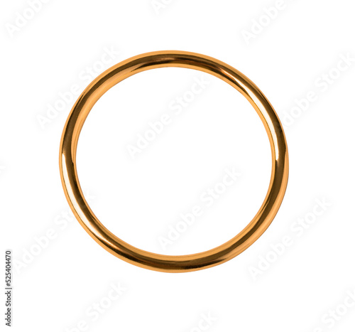 Lonely golden wedding ring