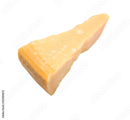 Cuadro en lienzo parmesan cheese on white background