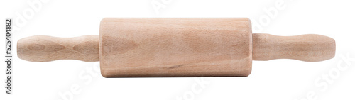 Rolling pin  isolated on transparent background,