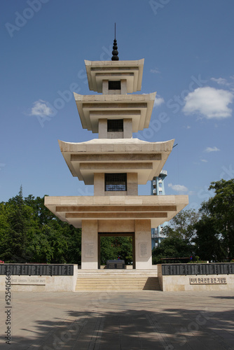 Monument of the Turkish soldier in Korean War, Ankara, Turkiye