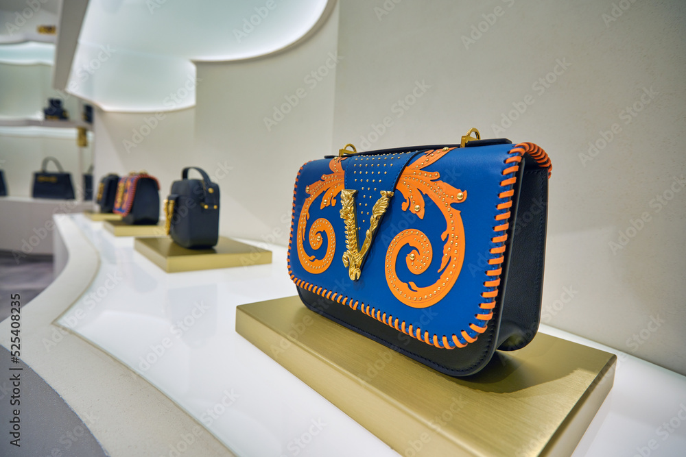 KUALA LUMPUR, MALAYSIA CIRCA JANUARY, 2020 bags on display at