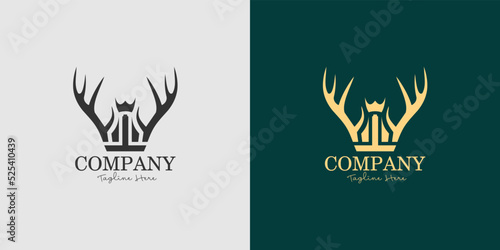 deer antler logo company