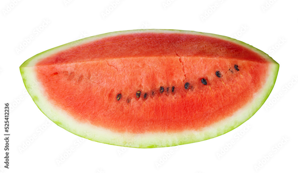Half of watermelon isolated on white background Half of watermelon isolated on white background