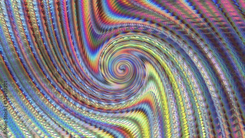 Abstract luminous background with holographic spiral Abstract luminous background with holographic spiral
