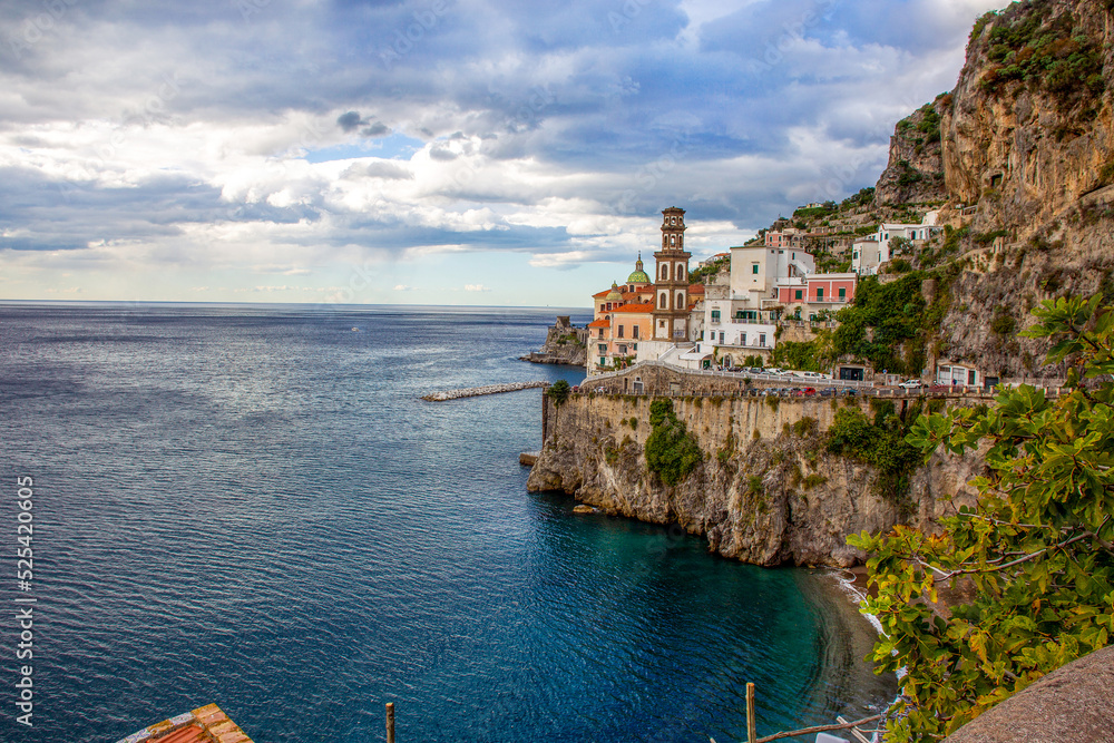  fantastic Amalfi coast  -  View on   v  Cetara village   or Erchie or Spiaggi ro Cavallo Morto