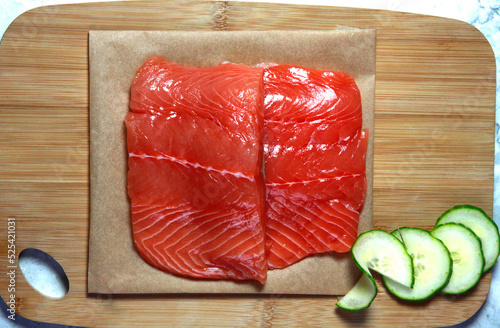 Two Organic Salmon Fillets