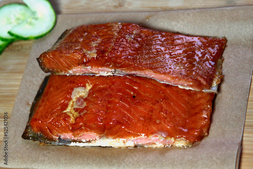 Two Smoked Trout Fillets