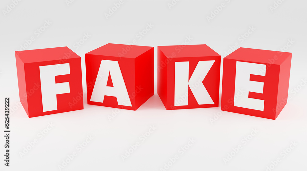 Fake news online internet media Deception and propaganda journalism 3D render illustration Fake news online internet media Deception and propaganda journalism 3D render illustration
