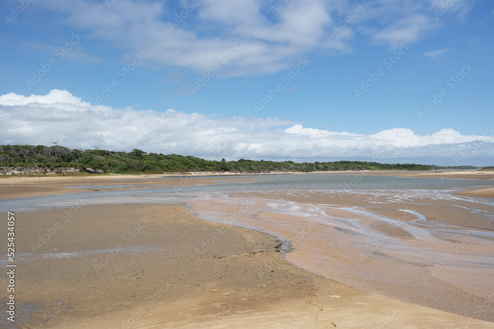 Beautiful mouth of river Beautiful mouth of river