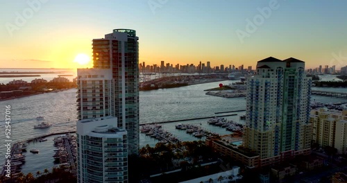 Aerials Miami 4K Drone Footage photo