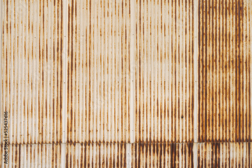 錆びたトタン壁の背景素材