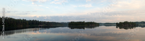 panorama of a lake