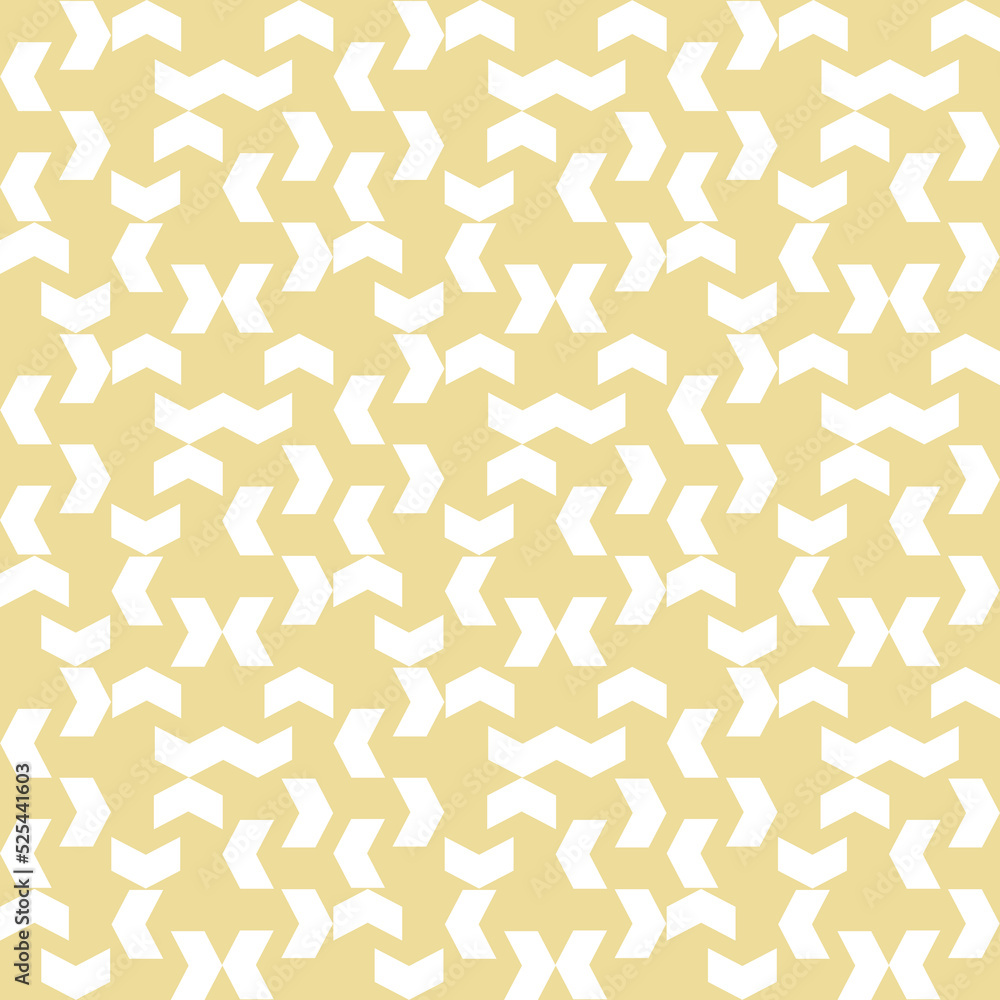 Seamless geometric yellow and white background for your designs. Modern vector ornament. Geometric abstract pattern Seamless geometric yellow and white background for your designs. Modern vector ornament. Geometric abstract pattern