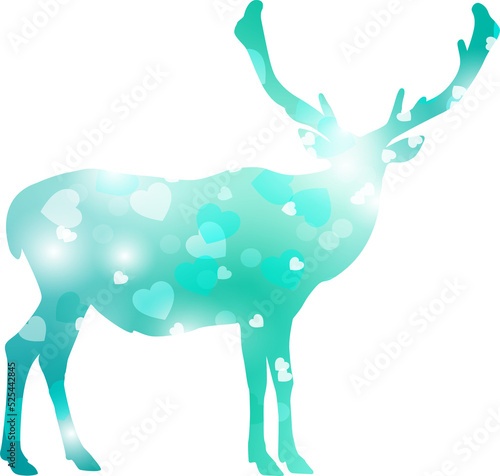 Fototapeta Naklejka Na Ścianę i Meble -  Pattern Deer