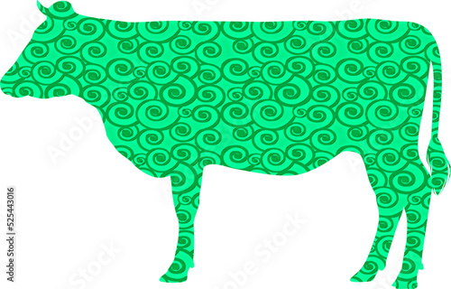 Pattern Cows photo