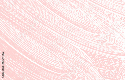 Grunge texture. Distress pink rough trace. Good-lo