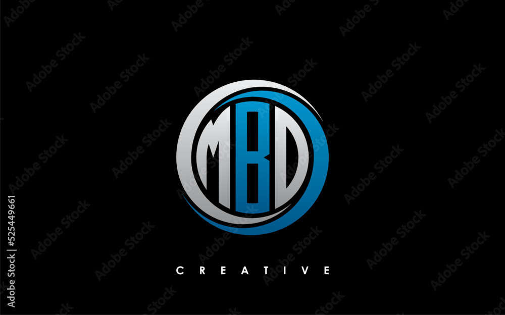 MBD Letter Initial Logo Design Template Vector Illustration MBD Letter Initial Logo Design Template Vector Illustration