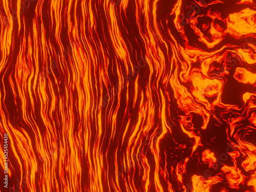 Abstract flame. Fire illustrated background.