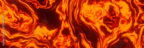 Abstract flame. Fire illustrated background.
