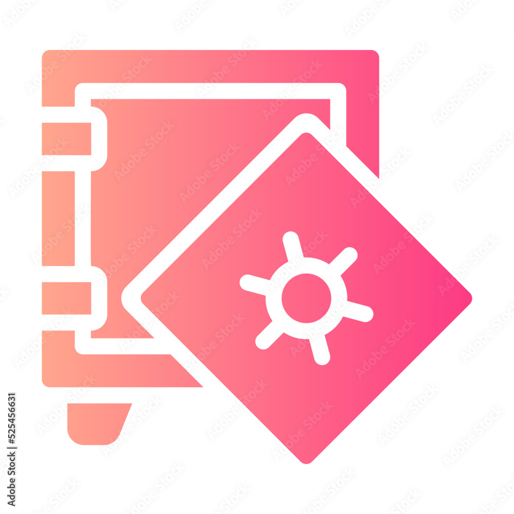 empty safebox gradient icon empty safebox gradient icon