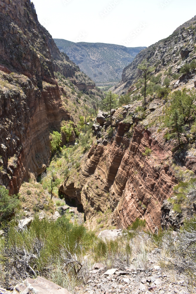 canyon in the mountains