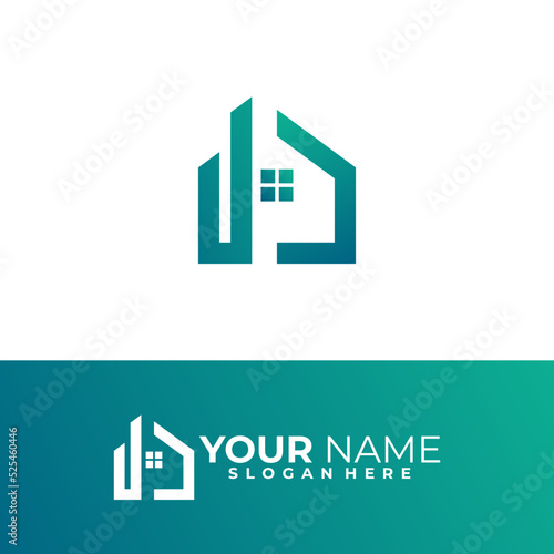 real estate logo vector design template